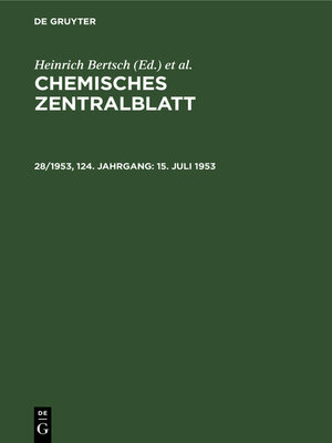 cover image of 15. Juli 1953